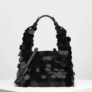 PACO RABANNE STYLE PAILETTES SEQUIN BAG